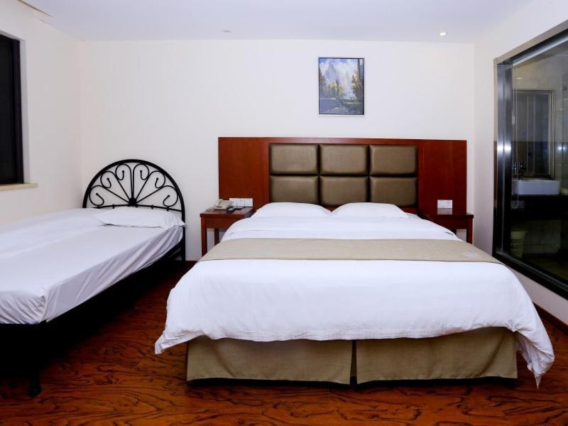 Greentree Inn Anhui Hefei Heyu Rd. Dayun City Express Hotel Longtang Exterior foto