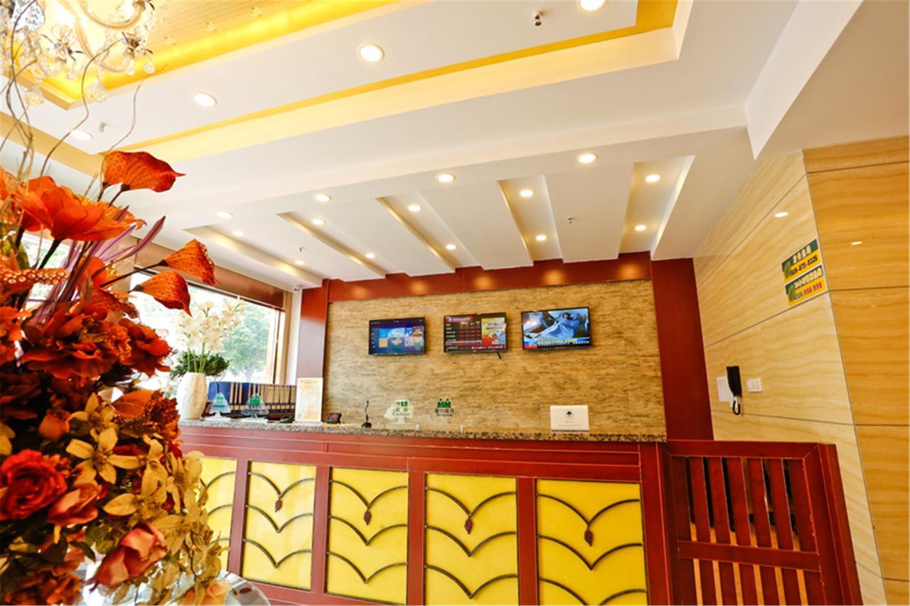 Greentree Inn Anhui Hefei Heyu Rd. Dayun City Express Hotel Longtang Exterior foto
