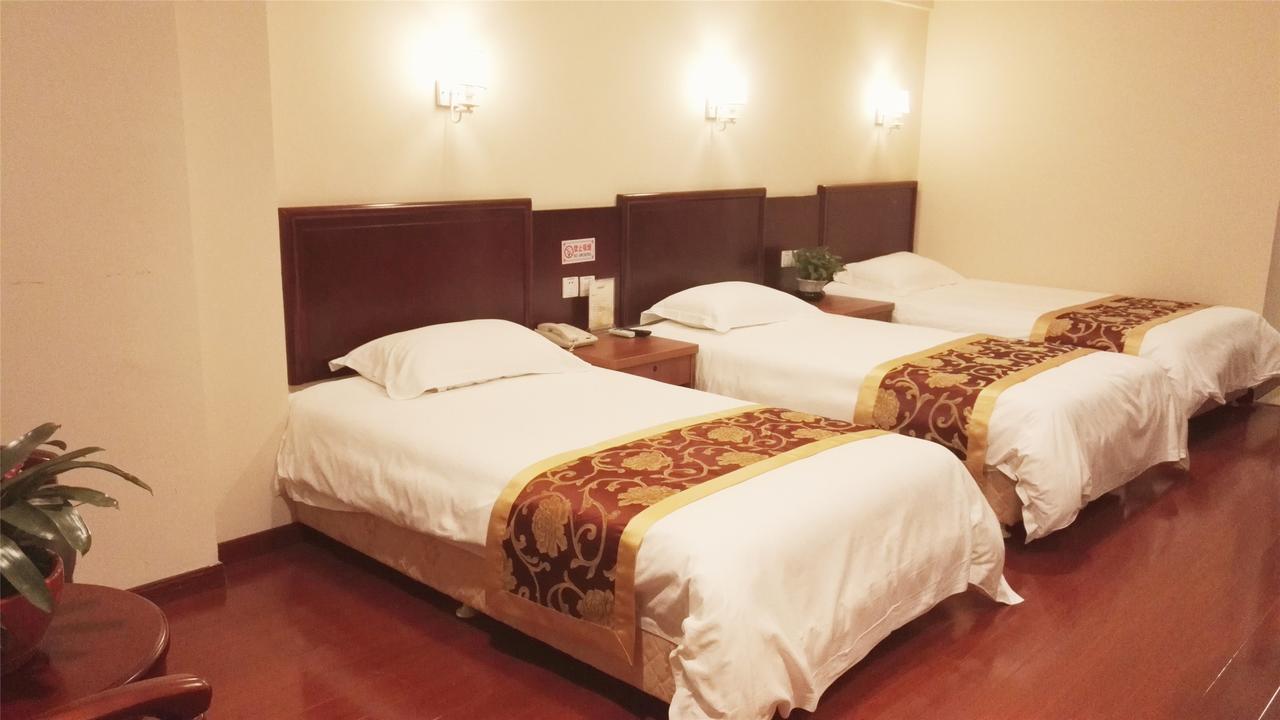 Greentree Inn Anhui Hefei Heyu Rd. Dayun City Express Hotel Longtang Exterior foto